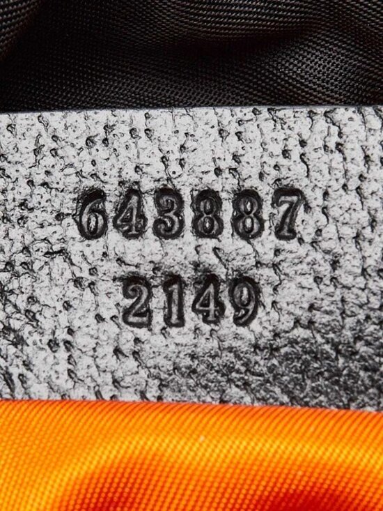 Gucci Orange GG Nylon Off The Grid Backpack Bag main image 11